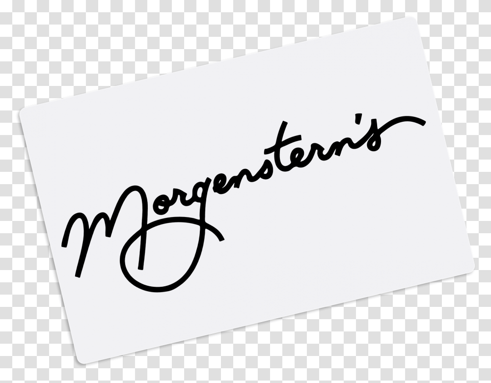 Gift Card Horizontal, Text, Handwriting, Signature, Autograph Transparent Png