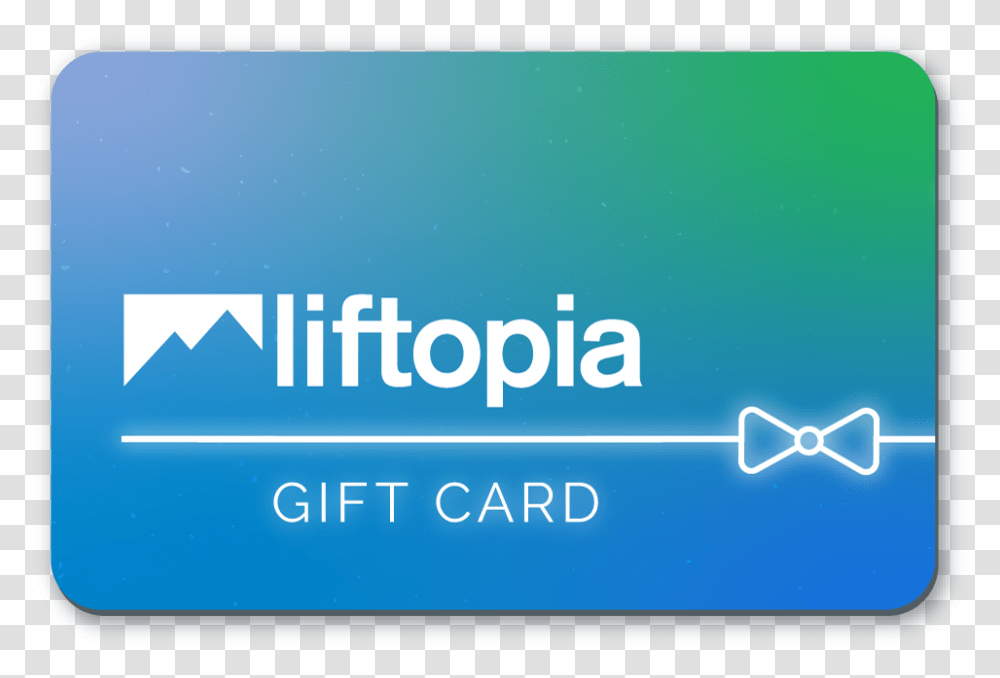 Gift Card Winter2019 Liftopia, Word, Screen, Electronics Transparent Png