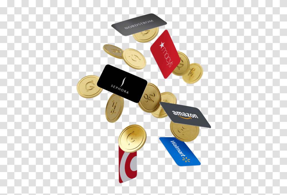 Gift Cards And Gold Circle, Label, Clock Tower, Architecture Transparent Png