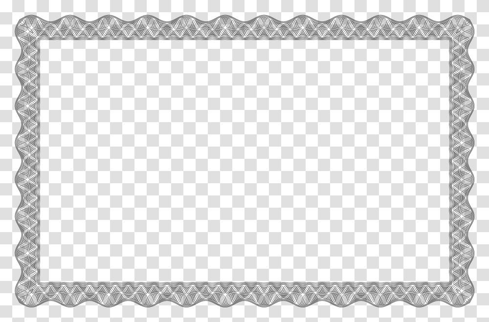 Gift Certificate Border Paper Product, Gray, World Of Warcraft Transparent Png
