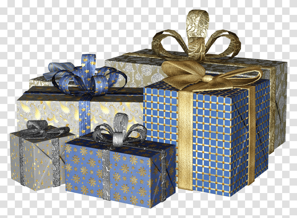 Gift Christmas Gift Packed Give Loop Christmas, Treasure Transparent Png