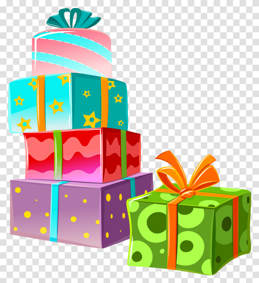 Gift Clipart, Birthday Cake, Dessert, Food Transparent Png