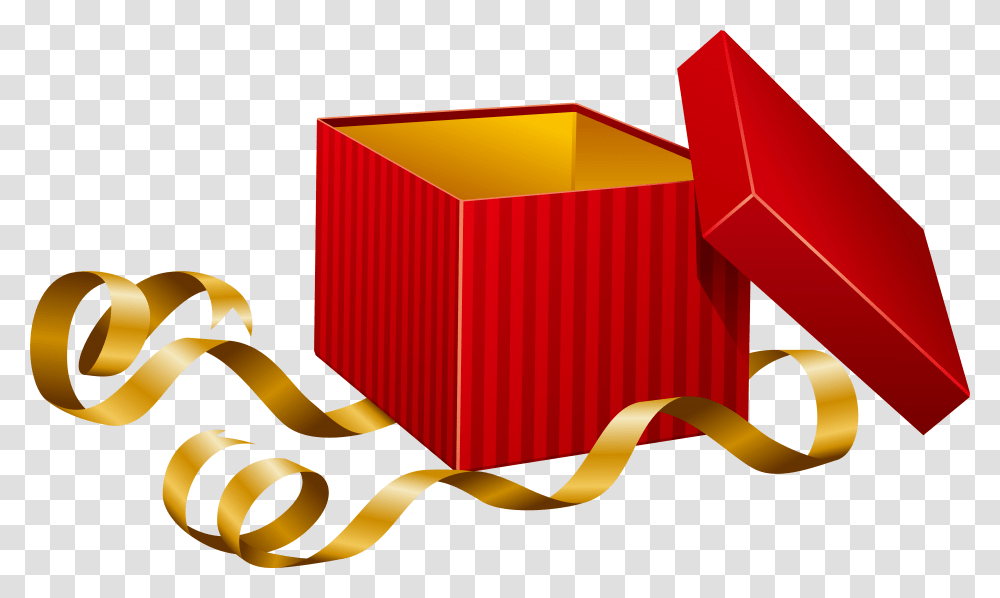 Gift Clipart Open Christmas Present, Box, Hammer, Tool, Lighting Transparent Png