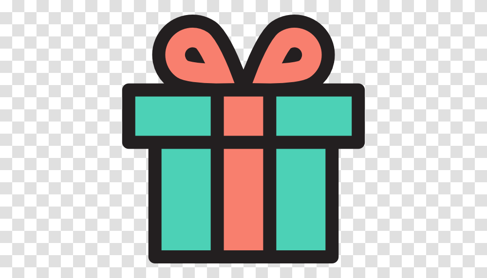 Gift Flat Icon Transparent Png