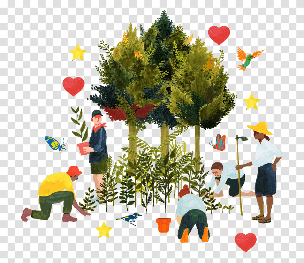 Gift Forest Visual Low 2 Compressor Compressor Compressor Illustration, Person, Outdoors, Plant Transparent Png