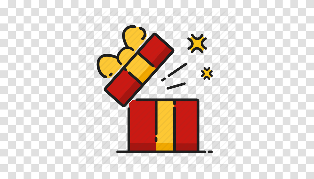 Gift Gift Box Opening Surprise Icon, Bomb, Weapon, Weaponry, Dynamite Transparent Png