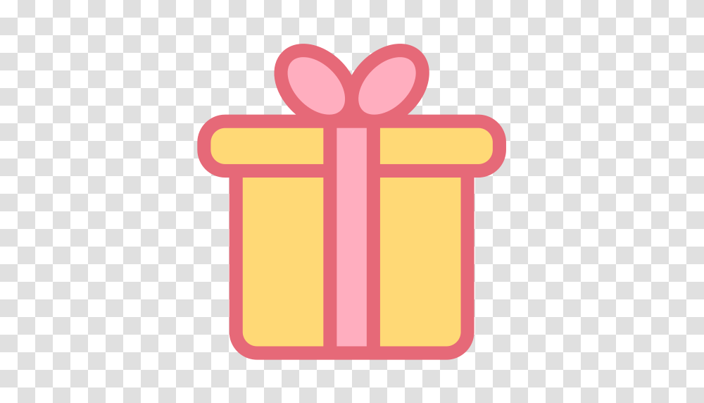 Gift Gift Box Present Icon With And Vector Format For Free, Rattle, Cross, Heart Transparent Png