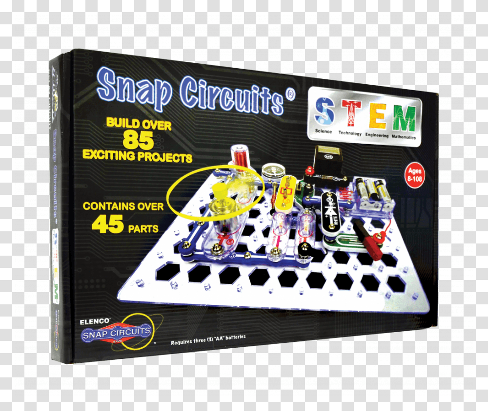 Gift Guide Snap Circuits Stem Snap Circuits, Arcade Game Machine, Metropolis, Video Gaming, Electronics Transparent Png