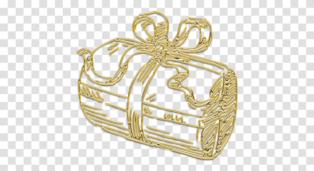 Gift New Year's Eve Box Christmas Holiday Gold Gold, Jewelry, Accessories, Accessory, Brooch Transparent Png