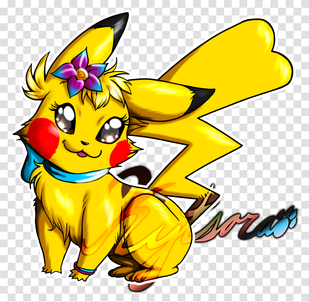 Gift Pikachu Cartoon, Light Transparent Png