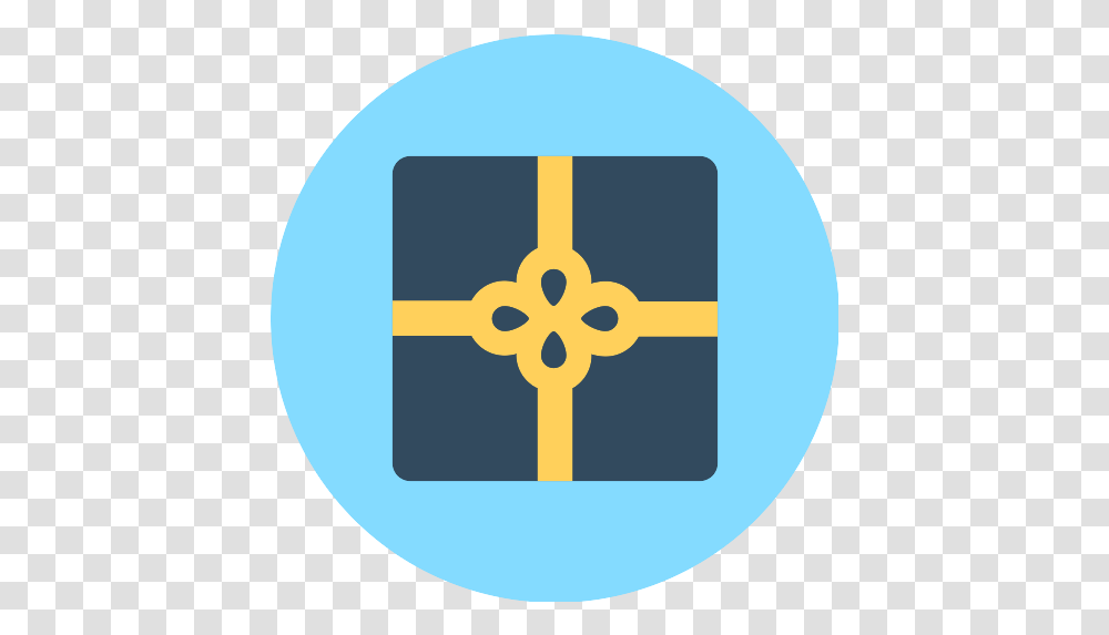 Gift Surprise Icon Cross, Symbol, Star Symbol Transparent Png