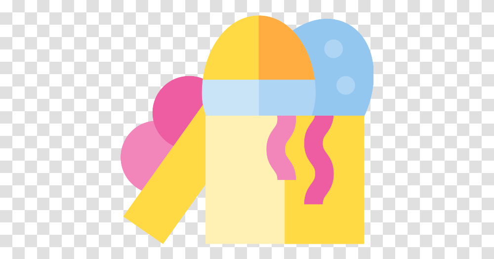 Gift Surprise Icon Graphic Design, Graphics, Art, Balloon, Label Transparent Png