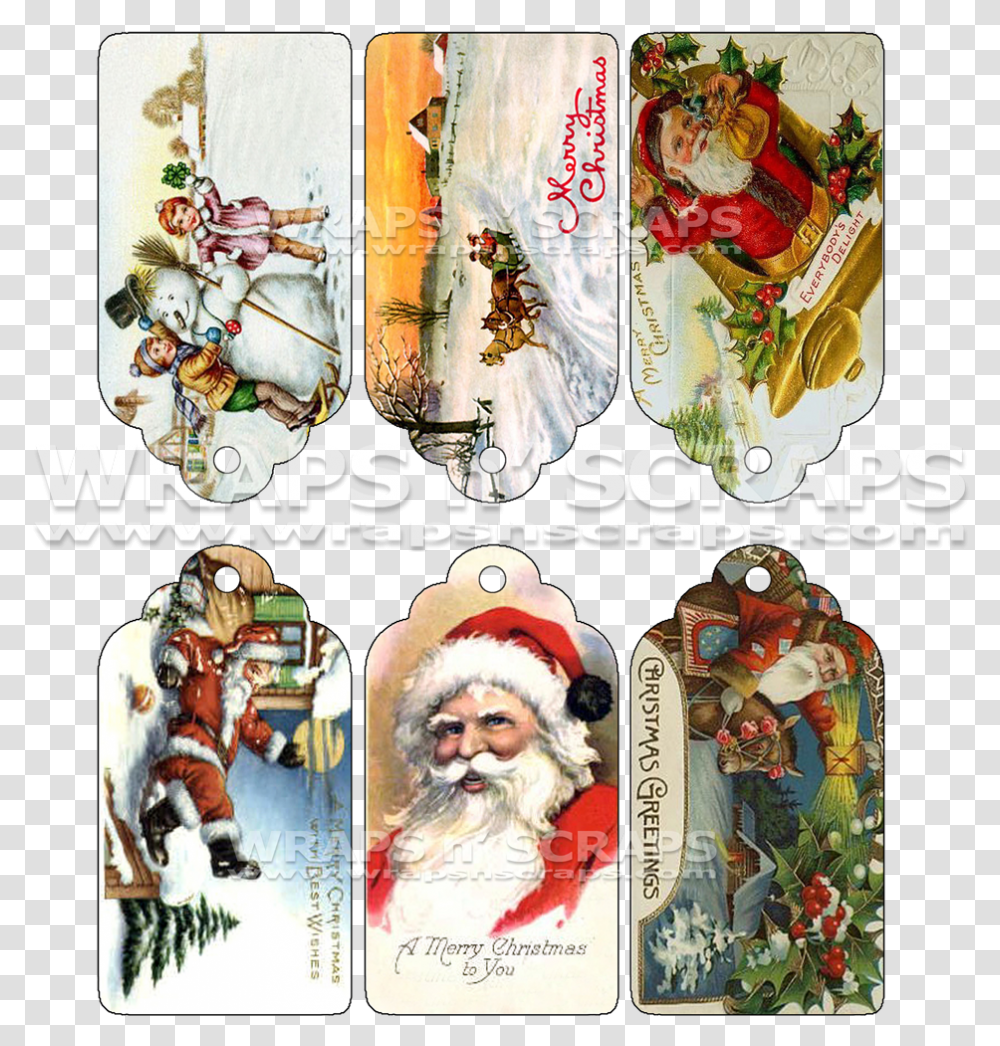 Gift Tag Victorian Christmas Tags, Person, Robe, Fashion Transparent Png