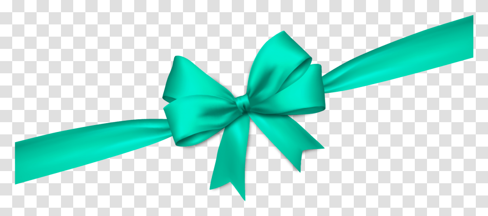 Gift Wrap Bow Tie Diy Bow Tie Gift Wrap Bow X Free Aqua Green Ribbon, Accessories, Accessory, Necktie, Jewelry Transparent Png