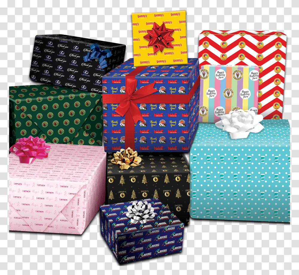 Gift Wrap Detail Wrapping Paper Transparent Png