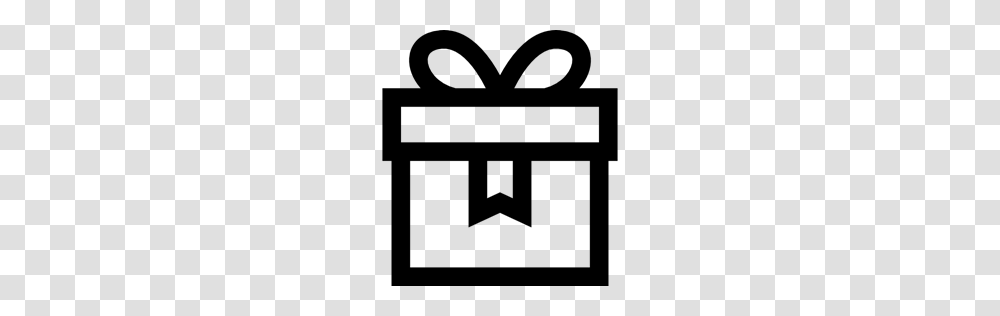 Giftboxes Box Gifts Outlined Present Codgift Outline, Gray, World Of Warcraft Transparent Png