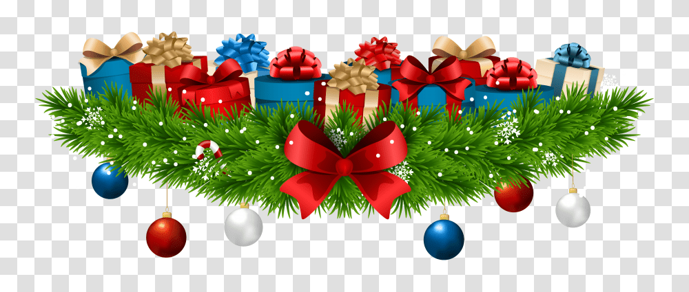 Gifts Clip Art Image Merry Christmas Decoration Transparent Png