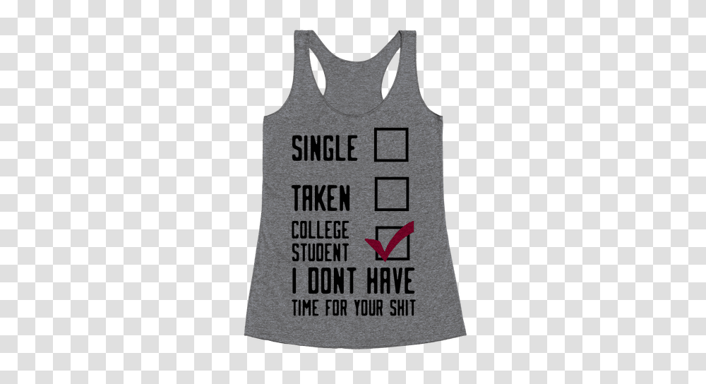 Gifts For College Students T Shirts Mugs And More Lookhuman, Apparel, Tank Top Transparent Png