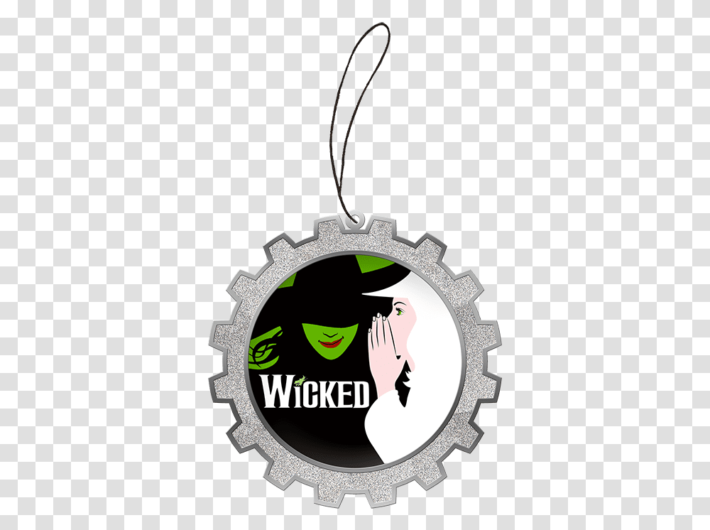 Gifts For Wicked Fans Wicked The Musical Ornament, Pendant, Cross, Symbol Transparent Png