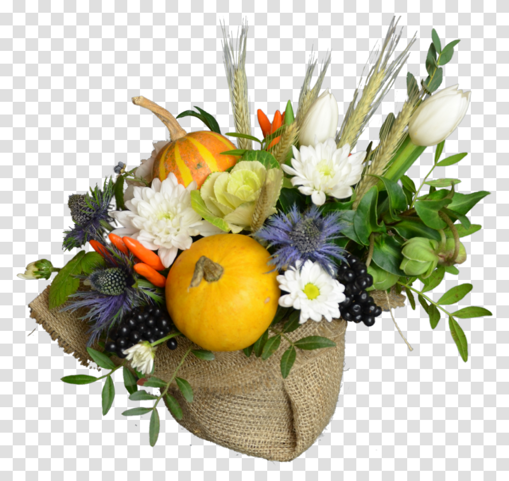Gifts Of Autumn Flower Shop Studio Flores Bouquet, Orange, Citrus Fruit, Plant, Food Transparent Png