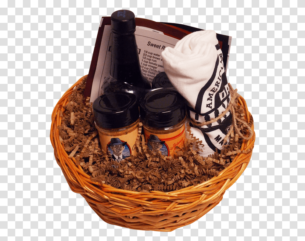 Giftsetsmall Mishloach Manot, Basket, Bottle, Birthday Cake, Dessert Transparent Png