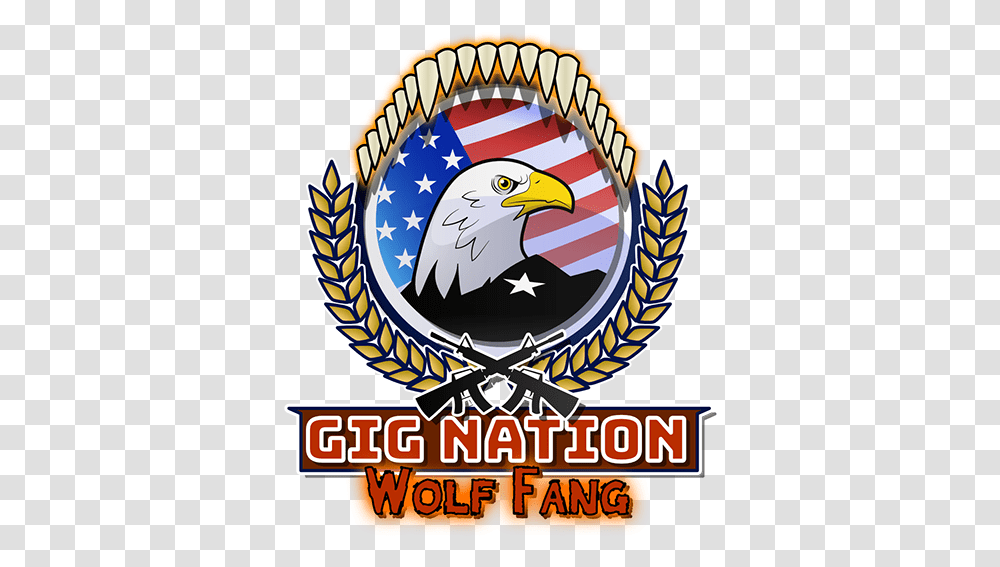 Gig Nation Gaming Logos Gaming Logos, Symbol, Bird, Animal, Emblem Transparent Png