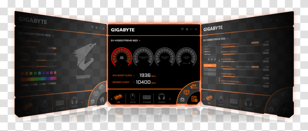 Gigabyte Geforce Rtx 2080 Ti 11gb Ddr6 Gaming Oc Gv, Scoreboard, Gauge, Vegetation Transparent Png