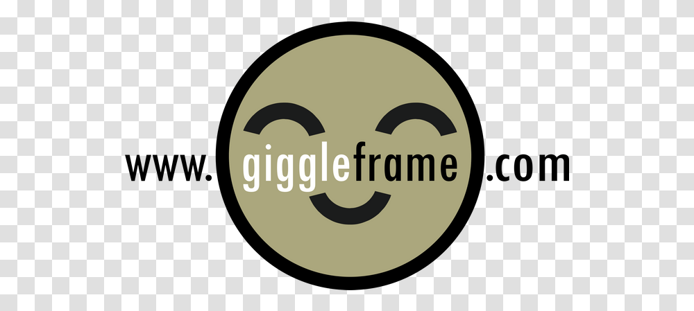Giggle Frame Circle, Label, Text, Logo, Symbol Transparent Png