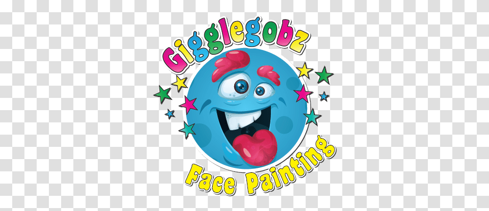 Gigglegobz Face Painting Smiley, Label, Sticker Transparent Png