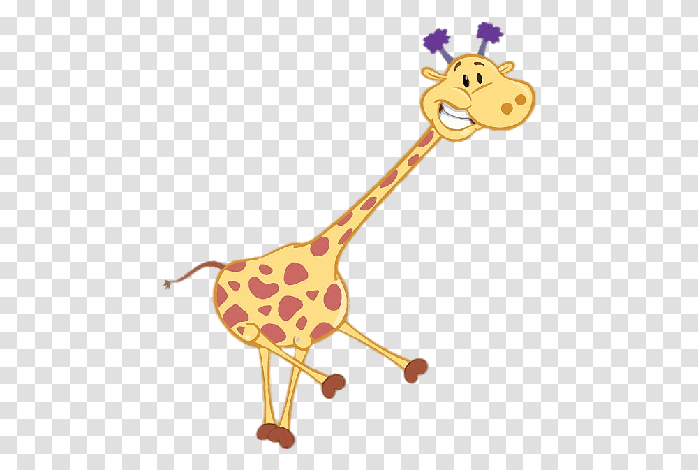 Gigi Giraffe Running Personagens Galinha Pintadinha, Key, Antelope, Wildlife, Mammal Transparent Png