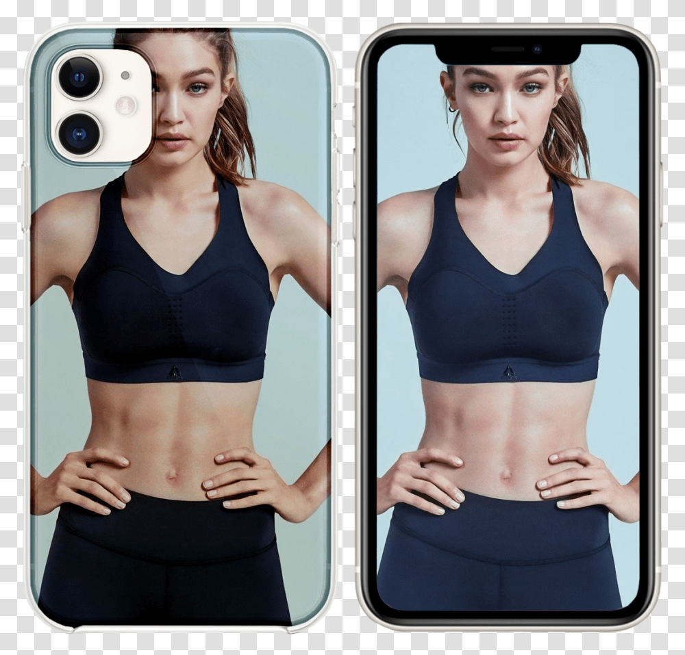 Gigi Hadid Wallpaper Iphone, Person, Lingerie, Underwear Transparent Png
