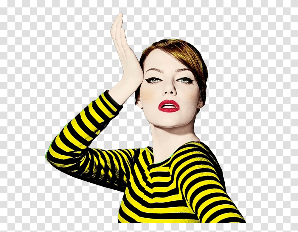 Giih Almeida Space Emma Stone, Face, Person, Female, Performer Transparent Png