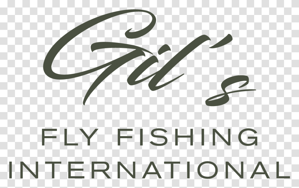 Gil S Fly Fishing International 30 Rock Season, Handwriting, Calligraphy, Poster Transparent Png