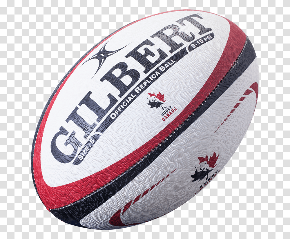 Gilbert Canada Replica Rugby Ball Gilbert Rugby Ball, Sport, Sports, Baseball Cap, Hat Transparent Png