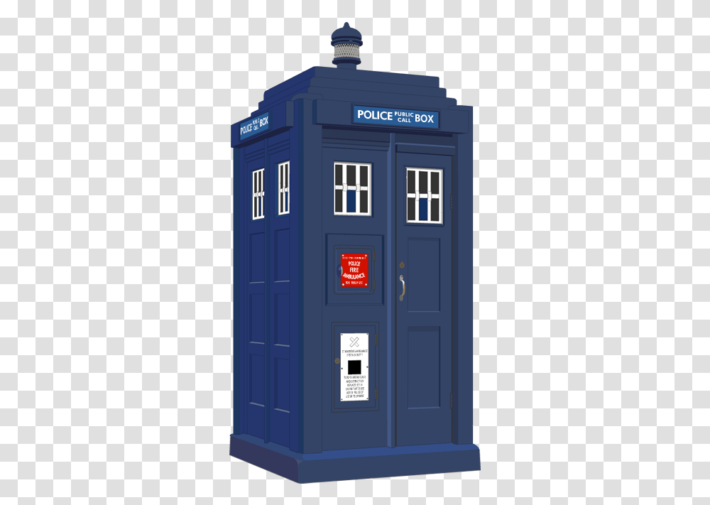Gilbert Mackenzie Trench Police Box, Phone Booth, Door, Kiosk, Postal Office Transparent Png