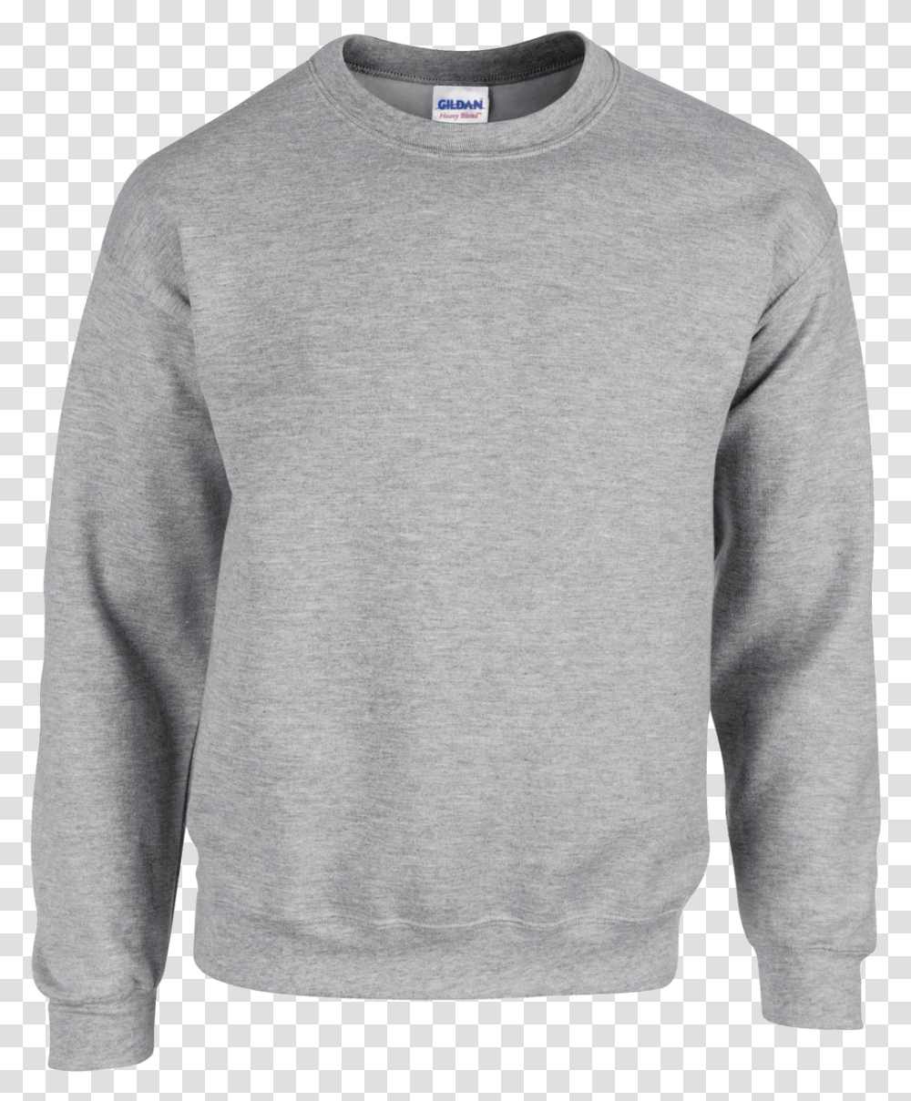 Gildan Sports Grey, Apparel, Sweatshirt, Sweater Transparent Png