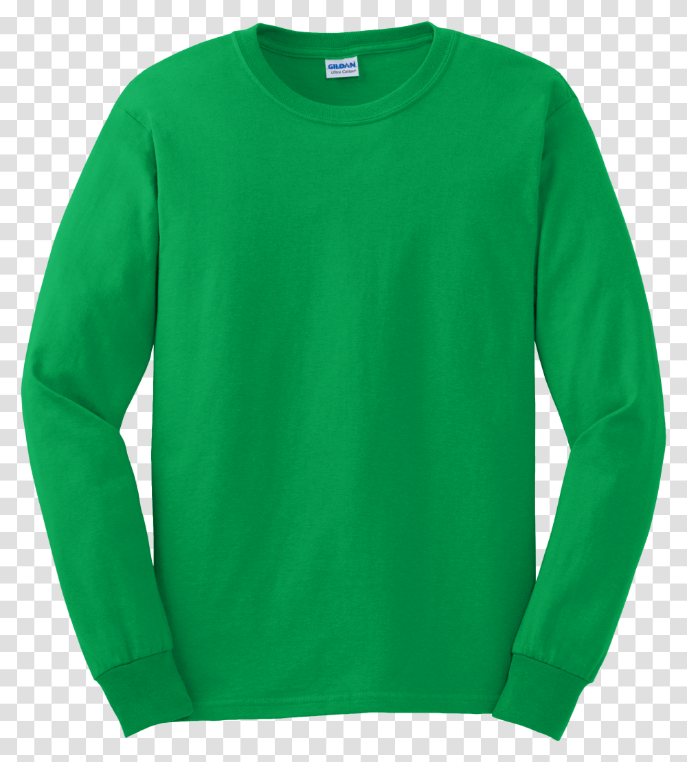 Gildan Long Sleeve T Shirt Sweater Transparent Png