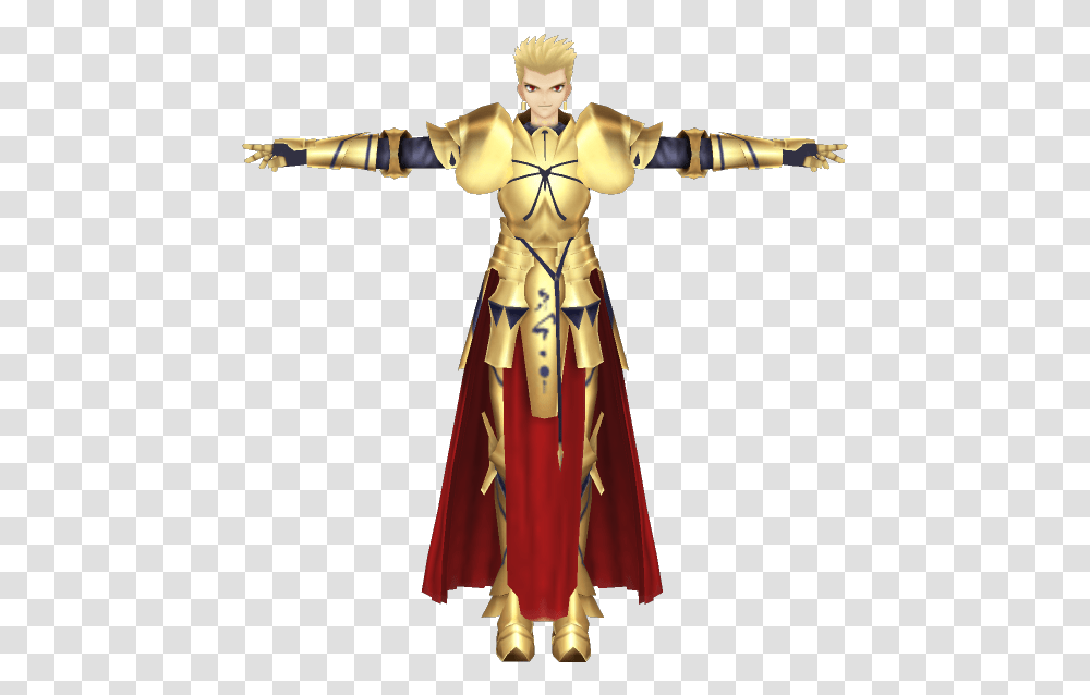 Gilgamesh Cape, Person, Human, Costume, Knight Transparent Png