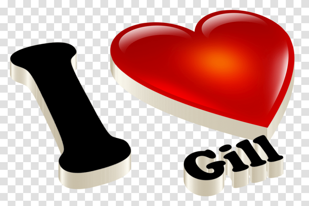 Gill Heart Name Heart, Clothing, Apparel, Label, Text Transparent Png