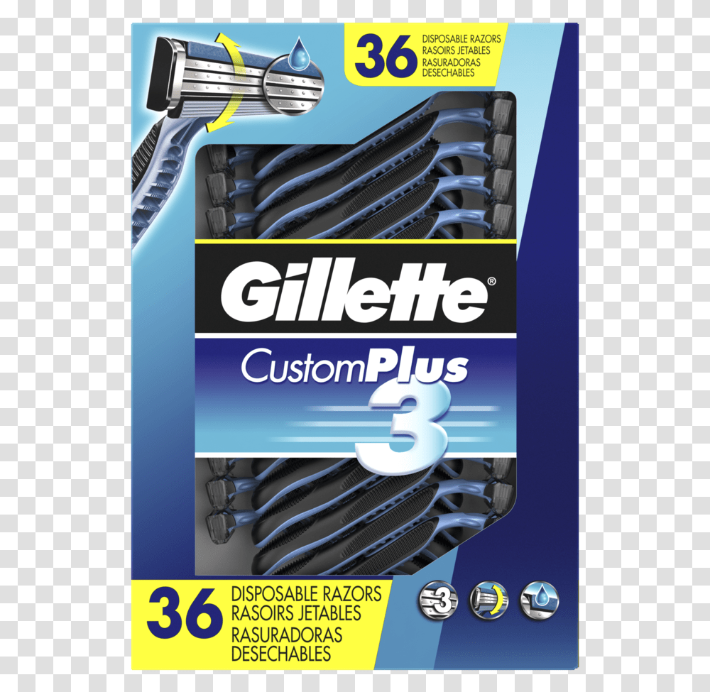 Gillette Custom Plus, Electronics, Hardware, Computer, Poster Transparent Png
