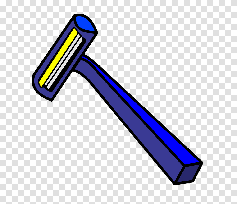 Gillette Razor, Hammer, Tool, Mallet Transparent Png