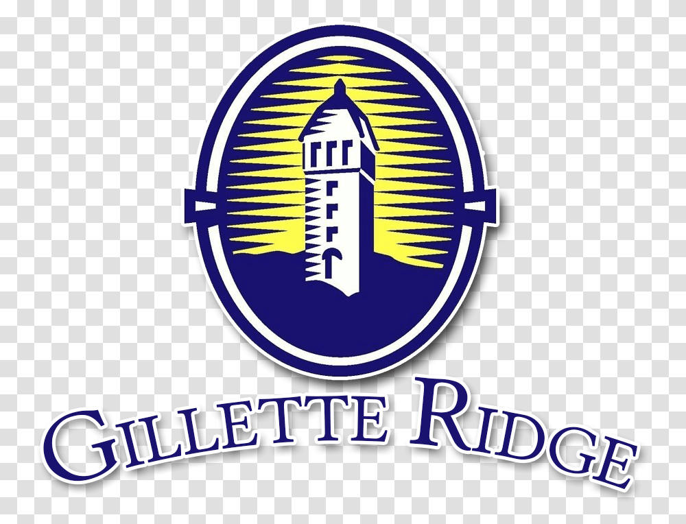 Gillette Ridge Golf Club Emblem, Logo, Trademark, Label Transparent Png