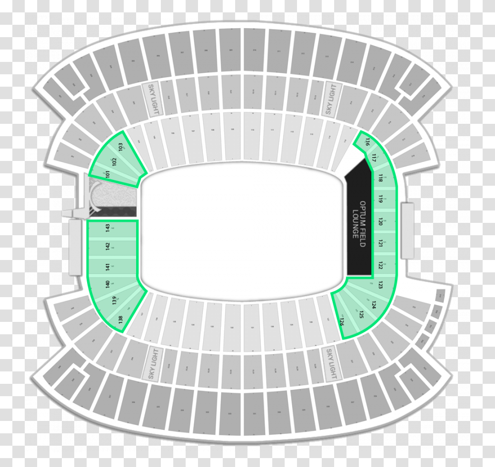 Gillette Stadium Row Chart, Building, Arena, Field, Amphitheatre Transparent Png