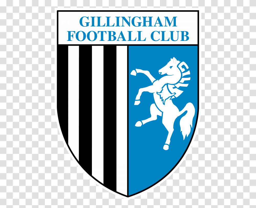 Gillingham Fc Logo Gillingham F.c., Armor, Shield, Security Transparent Png