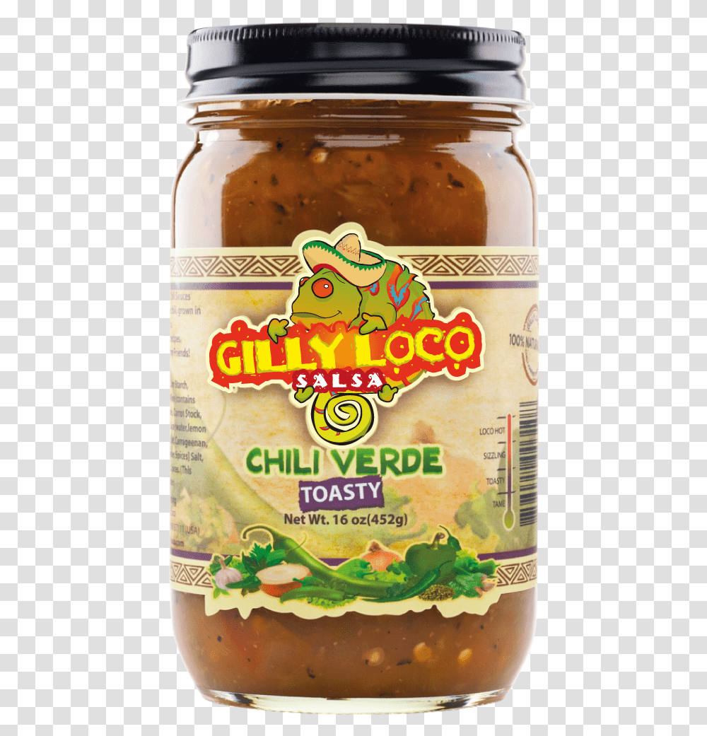 Gilly Loco Green Chile Verde SalsaClass Tomatillo, Food, Relish, Birthday Cake, Dessert Transparent Png