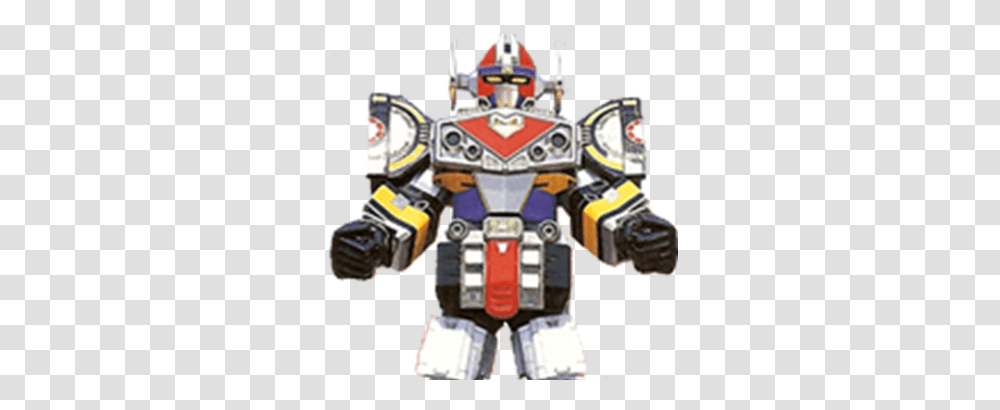 Ginga Gattai Mega Voyager Rangerwiki Fandom Power Rangers In Space Mega Voyager, Toy, Robot, Long Sleeve, Clothing Transparent Png