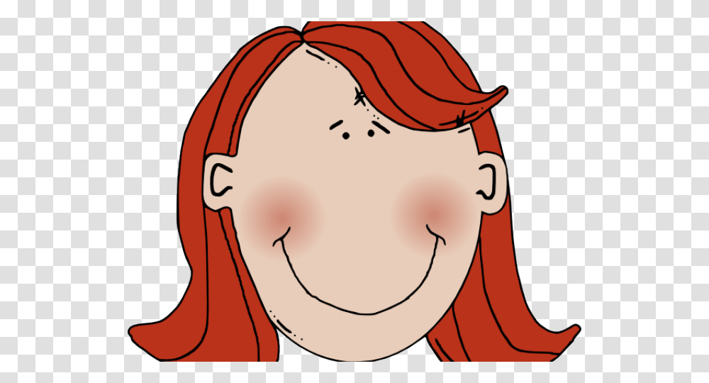 Ginger Clipart, Head, Face, Skin, Mouth Transparent Png