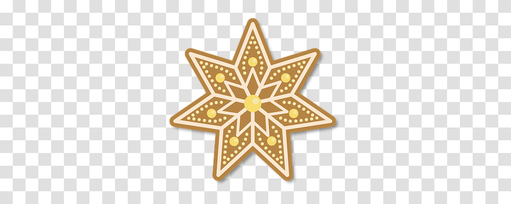 Gingerbread Holiday, Cross, Cookie Transparent Png