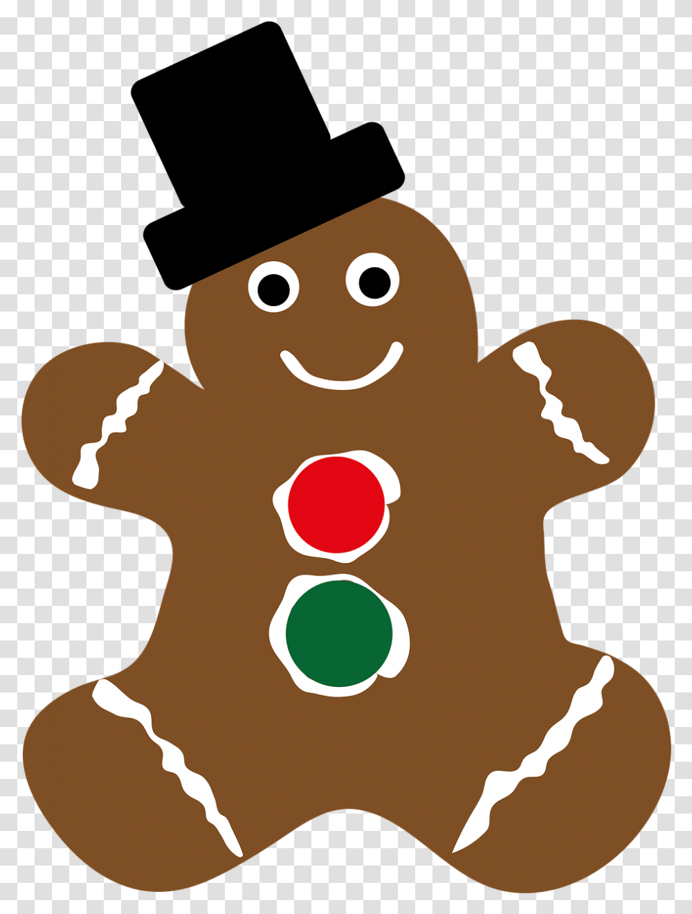 Gingerbread Christmas Cookie Free Image On Pixabay Dessin Pain D Pice Nol, Food, Biscuit, Sweets, Snowman Transparent Png