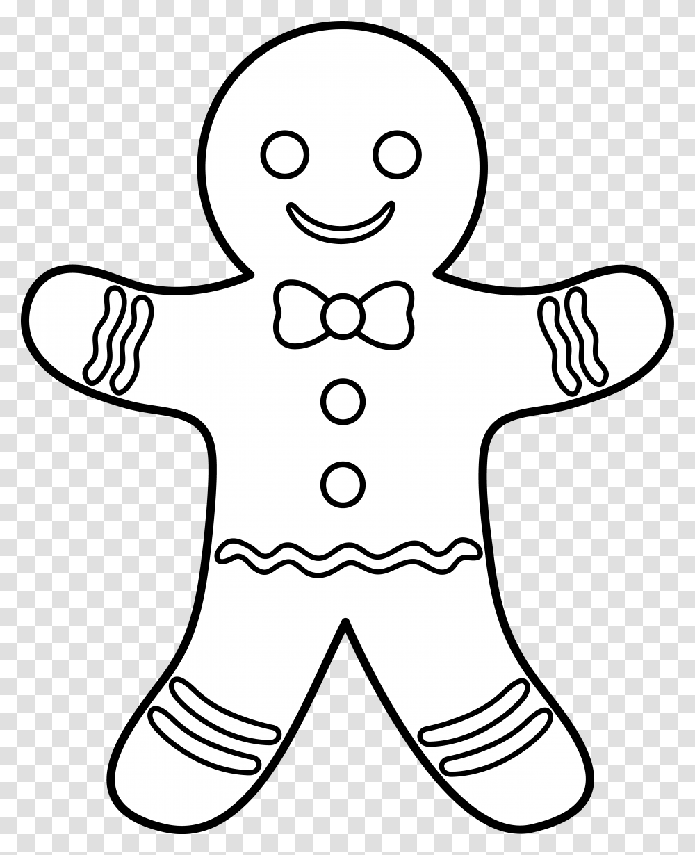 Gingerbread Clip Art Smile, Axe, Tool, Food, Stencil Transparent Png